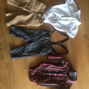 Gymboree and carters pot of dressed up boys